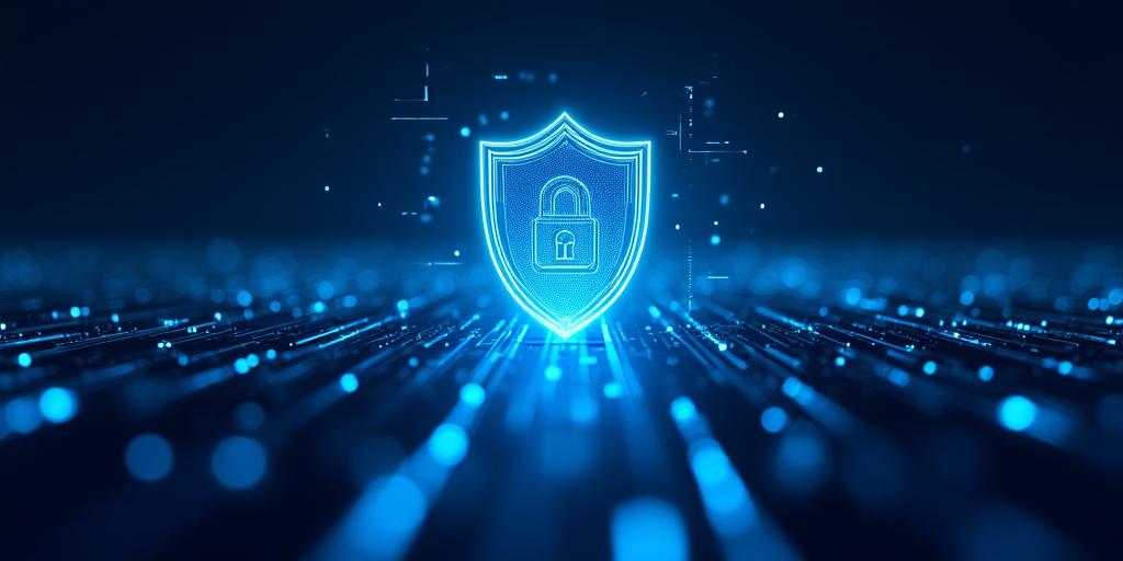 Concetto di sicurezza dati e protezione digitale